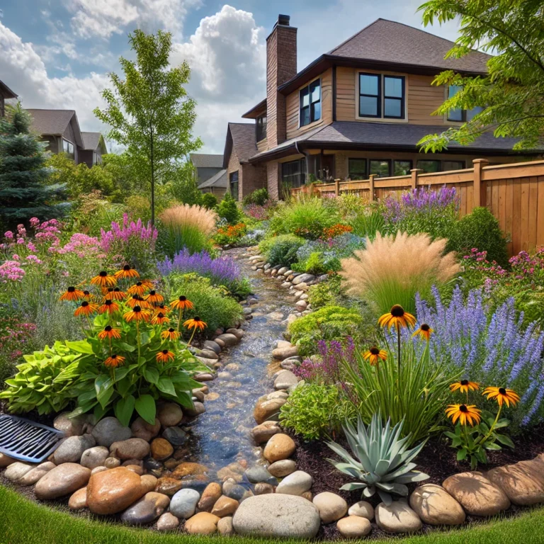 backyard Rain Garden